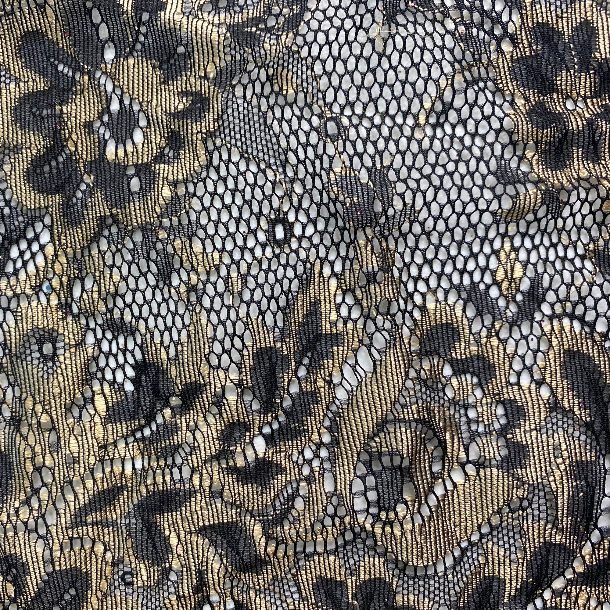 French Chantilly Lace - Black - Fabric by the Yard