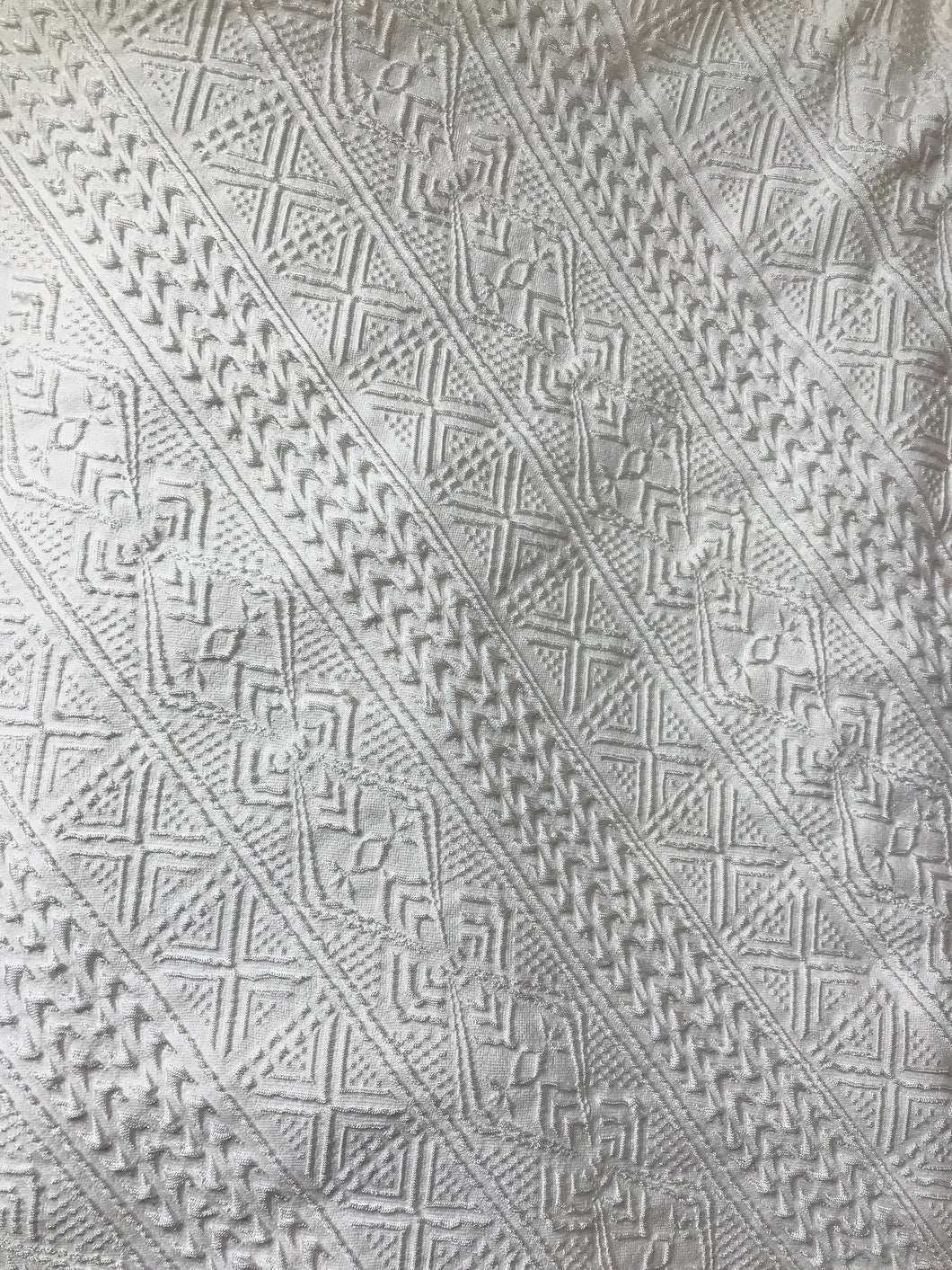 Tribal Texture Knit fabric